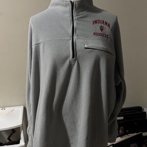 Indiana Hoosiers Gray Fleece Jacket